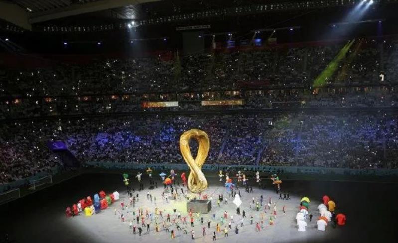 今年会的1500㎡LED显示屏全方位服务卡塔尔世界杯