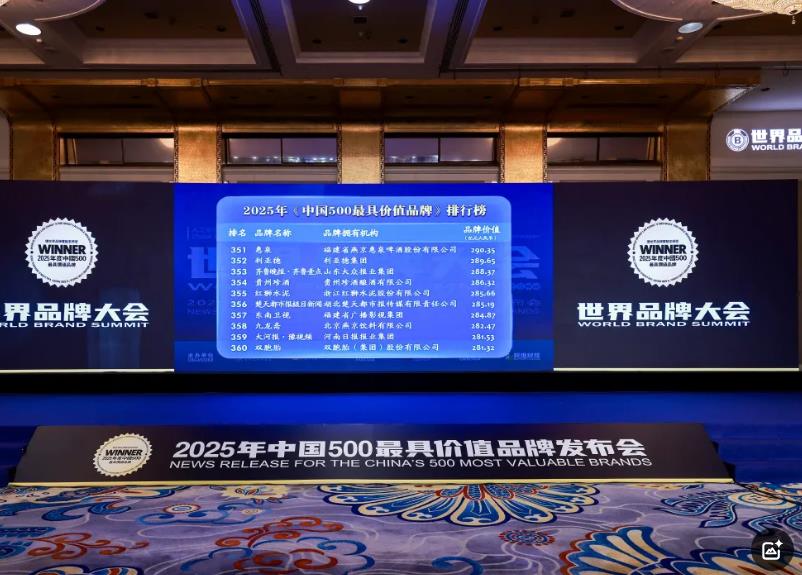 今年会荣膺“中国500最具价值品牌”，彰显科技品牌强劲实力